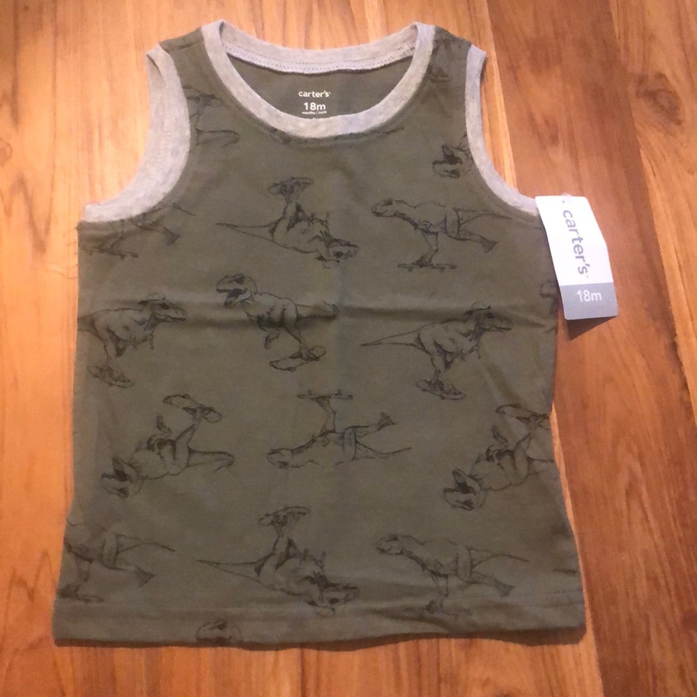 🆕 CARTER’S Dinosaur Tank Top